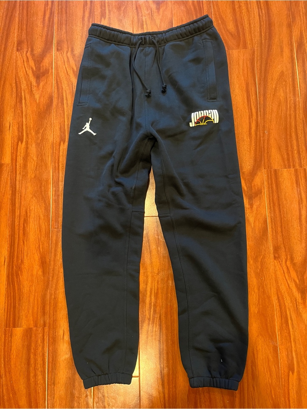 Nike Air Jordan Graphic Logo Fleece Joggers - Size Medium